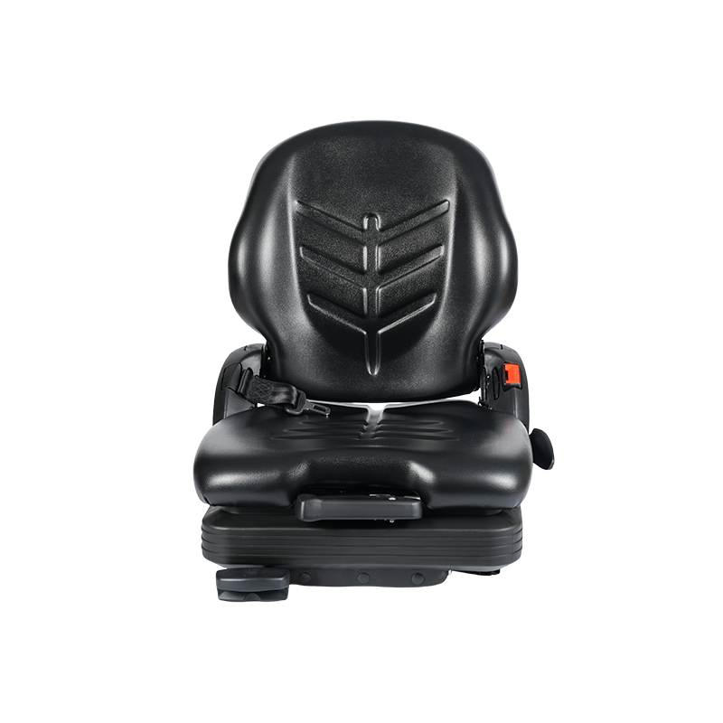 BF16 符合EN13490 IT1+IT2认证的黑色低矮型机械悬架乙烯基叉车座椅-适用于物料搬运设备 