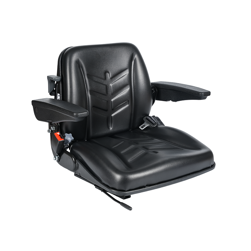 BF8-4ABCD CE和EN13490 IT1 认证的带操作员在场传感器的经济型叉车座椅 BF8-4ABCD CE和EN13490 IT1 认证的带操作员在场传感器的经济型叉车座椅